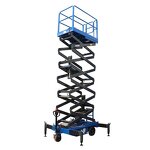 Electric Scissor Lift Manufacturer - OEM/ODM CE Certified 9m-10M 300kg Manual
