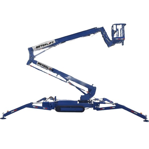 Adjustable Crawler Boom Lift Manufacturer - OEM/ODM 16-18m Rotary Basket Electric