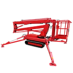 Electric Tracked Spider Boom Lift Manufacturer - OEM/ODM Diesel Petrol Engine 20m