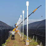 Spider Crane Manufacturer - OEM/ODM Manned Basket Fly Jib Glass Vacuum CE EPA