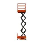 Semi-Electric Scissor Lift Manufacturer - OEM/ODM 3M-4M Height Construction Hoist
