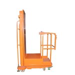 Semi Electric Order Picker Manufacturer - OEM/ODM 4m-5m 200KG for Warehouse Farm