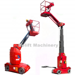 Vertical Mast Boom Lift Manufacturer - OEM/ODM 200kgs 9M Trailer Ladder Cherry Picker