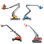 Aerial Equipment Manufacturer - OEM/ODM CE Construction Self Propelled Manlift Boom