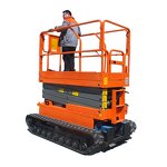 Crawler Scissor Lift Manufacturer - OEM/ODM 4.5m-14m 300kg Self Automatic Propelled