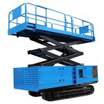 Crawler Scissor Lift Manufacturer - OEM/ODM Mini Electric Hydraulic Drivable Track