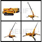 Spider Crawler Crane Manufacturer - OEM/ODM Heavy Duty Mini Elevator Hoist Glass