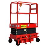 Semi-Electric Scissor Lift Manufacturer - OEM/ODM 3M-4M Height Construction Hoist
