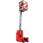 Aerial Work Platform Manufacturer - OEM/ODM 6m 125kg Single Mast Vertical Lift
