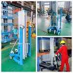 Material Lifting Machine Manufacturer - OEM/ODM 3.5m-7.9m Building Manual Single Mast
