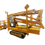 Crawler Man Boom Lift Manufacturer - OEM/ODM CE ISO 10-20m 200kg Telescopic Articulated