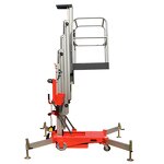 Aerial Work Platform Manufacturer - OEM/ODM Indoor High End Single Mast Hydraulic