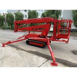 Sky Boom Lift Manufacturer - OEM/ODM 12m-16m New Aerial Crawler with Rotatable Basket