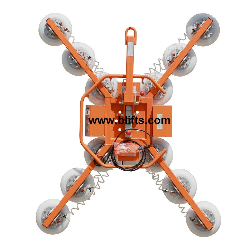 Vacuum Glass Lifter Manufacturer - In Stock Battery Powered 400-1200kg Suction Pads