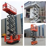 Tracked Scissor Lift Manufacturer - OEM/ODM 6.5m-14m Rough Terrain Crawler Self Propelled