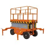 Electric Scissor Lift Platform Manufacturer - OEM/ODM CE 6m-18m 500kg Mobile