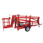 Spider Boom Lift Manufacturer - OEM/ODM Hot Sales 16-20m Trailer Mounted Hydraulic