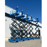 Scissor Lift Equipment Manufacturer - OEM/ODM 6m-14m Mobile Hydraulic Self Propelled