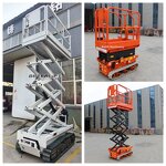 Tracked Scissor Lift Manufacturer - OEM/ODM 6.5m-14m Rough Terrain Crawler Self Propelled