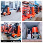 Aluminum Boom Lift Manufacturer - OEM/ODM Small 9.2-11.2m 345 Rotation Single Mast