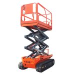 Crawler Scissor Lift Manufacturer - OEM/ODM 4.5m-14m 300kg Self Automatic Propelled
