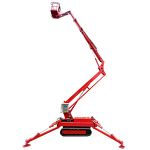 Adjustable Crawler Boom Lift Manufacturer - OEM/ODM 16-18m Rotary Basket Electric