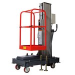 Industrial Lifter Manufacturer - OEM/ODM 6m-10m Aluminum Single Mast Drywall Lifter