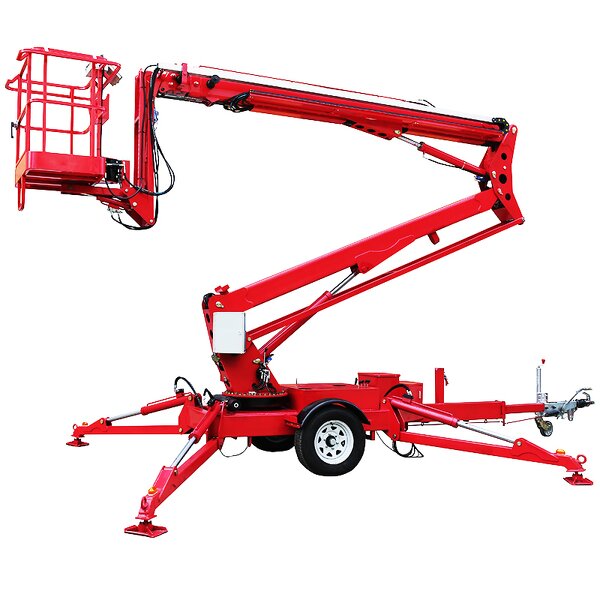 Cherry Picker Manufacturer - OEM/ODM EE CE 10-24m 300kg Hydraulic Towable Spider