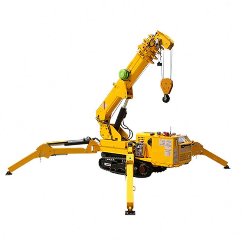 Mini Spider Crane Manufacturer - OEM/ODM Excellent Configuration 8000kg Hydraulic