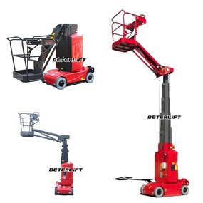 Aluminum Boom Lift Manufacturer - OEM/ODM Small 9.2-11.2m 345 Rotation Single Mast