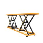 Scissor Lift Table Manufacturer - OEM Custom Push Around Wheels High Lift Jack