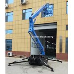 Sky Boom Lift Manufacturer - OEM/ODM 12m-16m New Aerial Crawler with Rotatable Basket