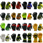 Thermal Impact Gloves Supplier - BSP Custom Logo Waterproof Winter Work
