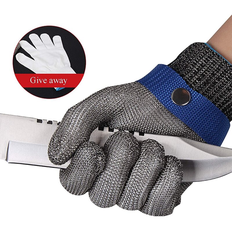 Butcher Safety Gloves Factory - Guantes Carnicero Acero Inoxidable Nivel 9