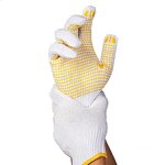 PVC Dotted Work Gloves Supplier - Cotton Yarn Breathable Knitted Wholesale