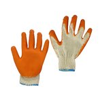 Latex Half Coated Gloves Factory - Wholesale Custom Labor Cotton Fiber Safety