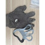 Chain Mail Butcher Gloves Supplier - BSP Level 9 Metal Ring Food Grade Protective