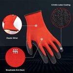 Custom Knitted Gloves Factory - BSP Hot Selling 13 Gauge Latex Coated Nylon