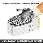 Construction Work Gloves Supplier - High Quality Cheap Men Women Anti slip Cotton