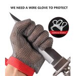 Butcher Cut Resistant Gloves Manufacturer - Stainless Steel Wire Metal Mesh Safety