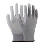 PU Palm Coated Gloves Manufacturer - Anti-static Seamless Touch Screen Construction