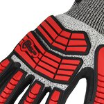 Impact Safety Gloves Supplier - High Quality Custom Nitrile Coated Level 5