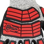 Impact Safety Gloves Supplier - Heavy Duty Nitrile Coated Oilfield Tpr Mechanic