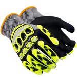 HPPE TPR Knuckle Gloves Factory - BSP Sandy Nitrile Anti Impact Working Cut