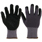 Cut Resistant Gloves Manufacturer - 15 Gauge Nylon Sandy Nitrile Coating Level 3