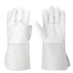 Sheepskin Welding Gloves Factory - Hot Sales Insulated Heat Proof Long Sleeves