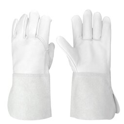 Sheepskin Welding Gloves Factory - Hot Sales Insulated Heat Proof Long Sleeves