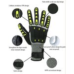 TPR Impact Resistant Gloves Factory - High Quality Anti Slip Anti-cutting