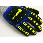 Impact Protection Gloves Manufacturer - TPR Sandy Nitrile Coated Waterproof