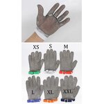 Metal Mesh Butcher Gloves Supplier - BSP A9 Guantes De Malla Acero Chain Mail